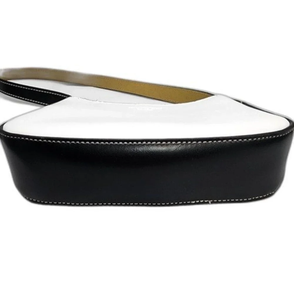 Mondani New‎ York Navy & White Laser Cut Faux Leather Shoulder Bag 9